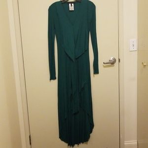 Emerand green hi-lo BCBG dress